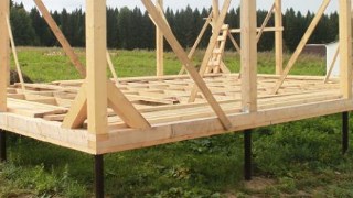 Сарай на винтовых сваях или хозблок на сваях Кольчугино цена от 2562 руб. / шт.